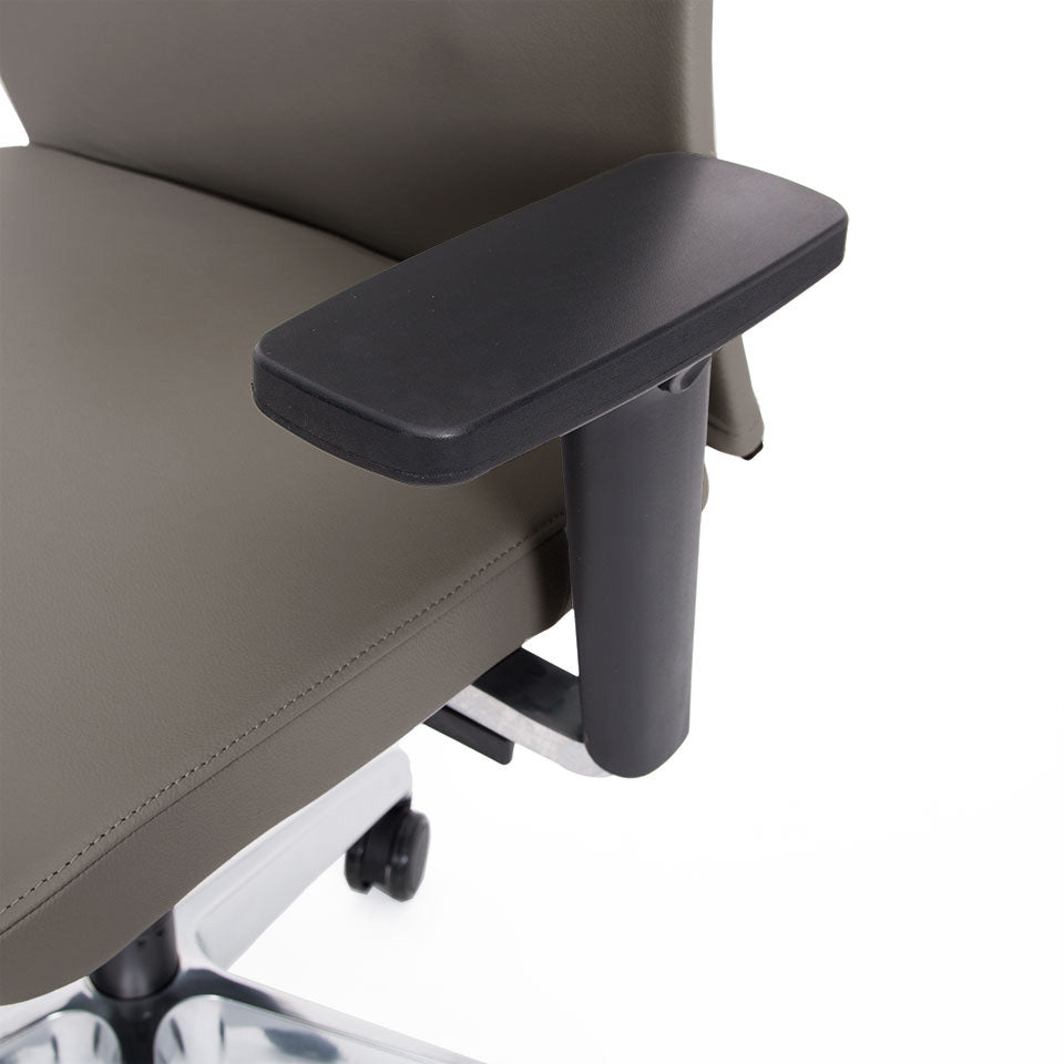 Ergonomischer Bürostuhl | Bezug Leder | lento Agilis Matrix MT13 | auf Rechnung bestellen