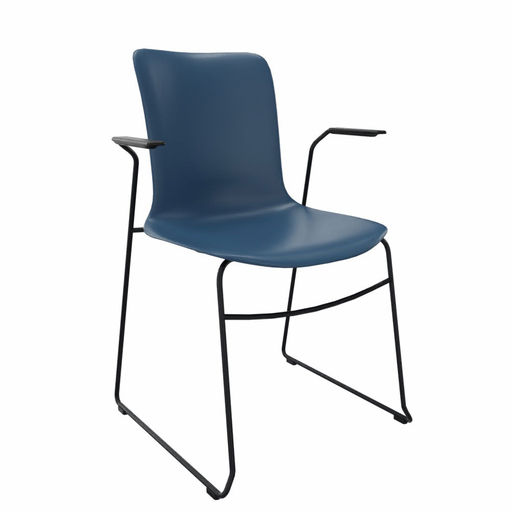 Navy | Armlehne | Schwarz