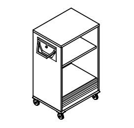 Aktenschrank Mobil Möbel Profi - Personalcontainer - Sideboard - Personalcontainer - auf Rechnung bestellen und sparen🇩🇪
