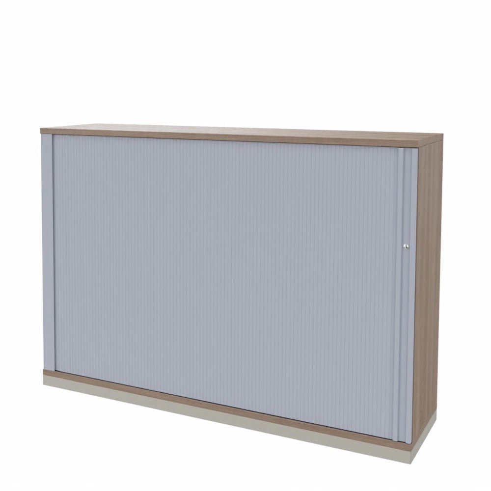 Rolladenschrank Sidebord Büroschrank 3OH x 1600 mm breit + Schrankserie Profi + auf Rechnung bestellen und sparen - Büromöbel Plus