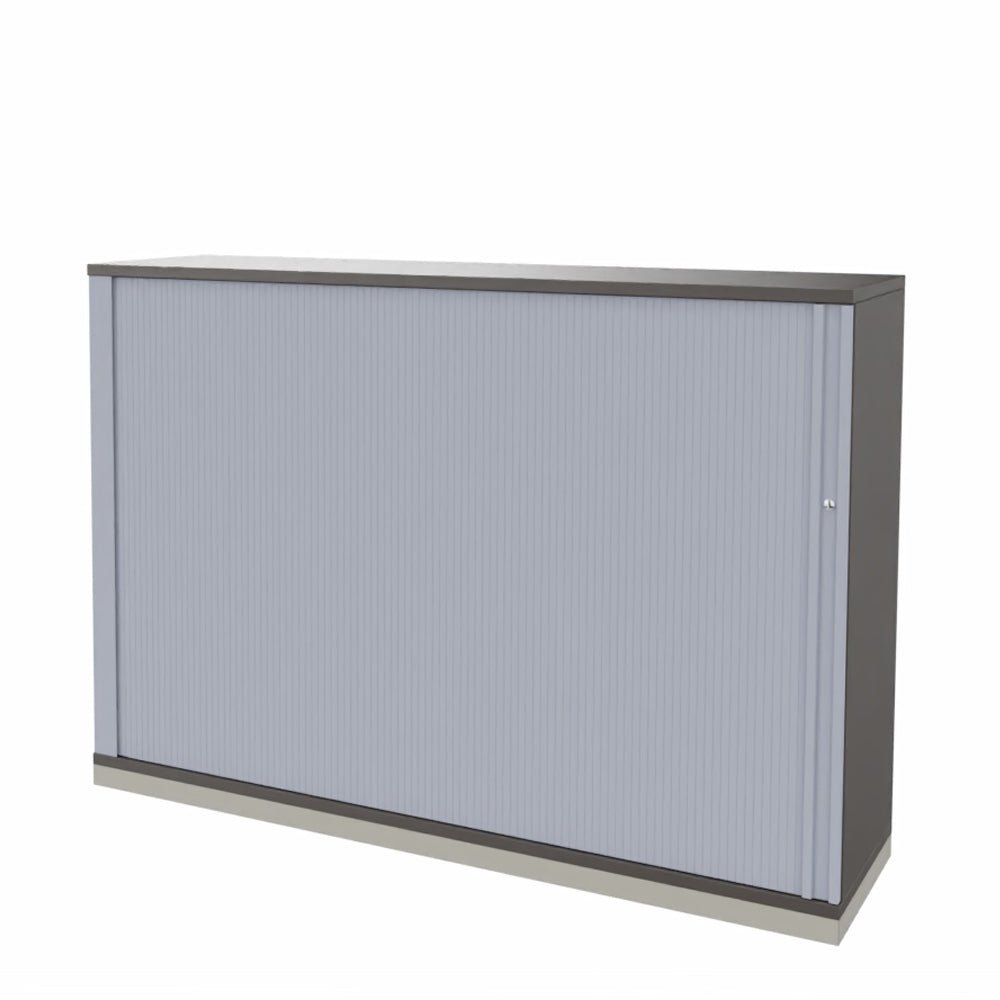 Rolladenschrank Sidebord Büroschrank 3OH x 1600 mm breit + Schrankserie Profi + auf Rechnung bestellen und sparen - Büromöbel Plus