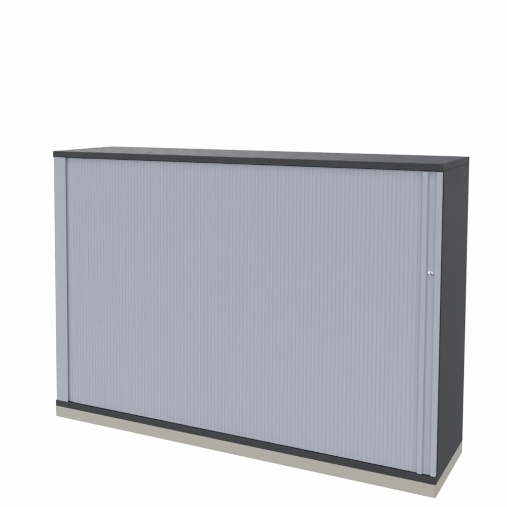 Rolladenschrank Sidebord Büroschrank 3OH x 1600 mm breit + Schrankserie Profi + auf Rechnung bestellen und sparen - Büromöbel Plus