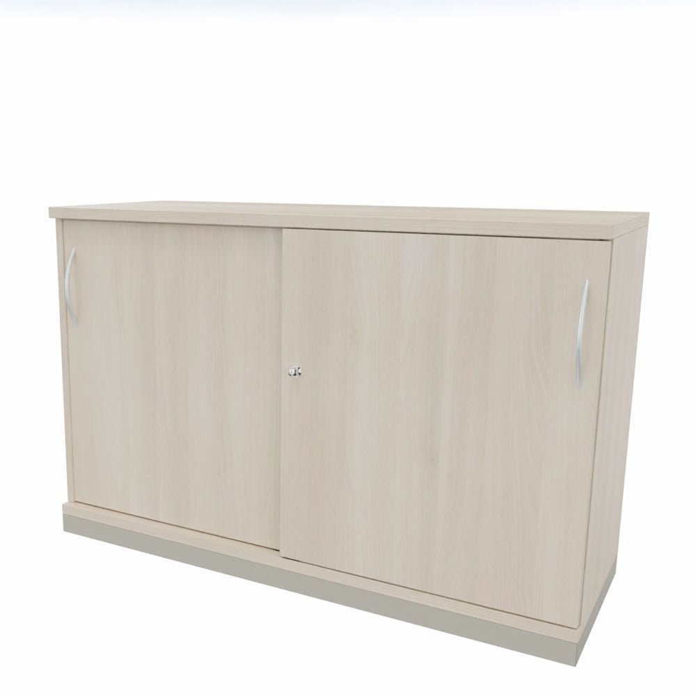 Schiebetürenschrank | Aktenschrank | Sidebord | Büroschrank 2OH x 1200 mm breit + Schrankserie Profi - Büromöbel Plus