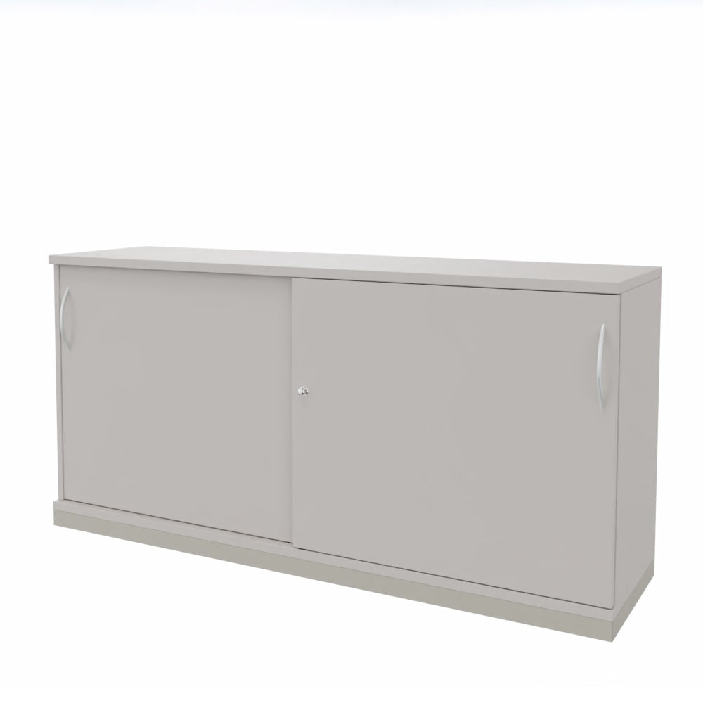 Schiebetürenschrank | Aktenschrank | Sidebord | Büroschrank 2OH x 1600 mm breit + Schrankserie Profi - Büromöbel Plus