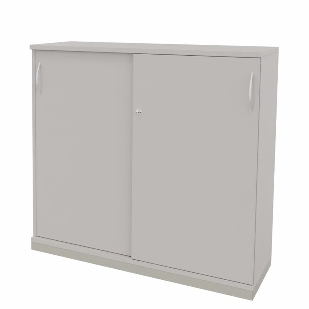 Schiebetürenschrank | Aktenschrank | Sidebord | Büroschrank 3OH x 1200 mm breit + Schrankserie Profi - Büromöbel Plus