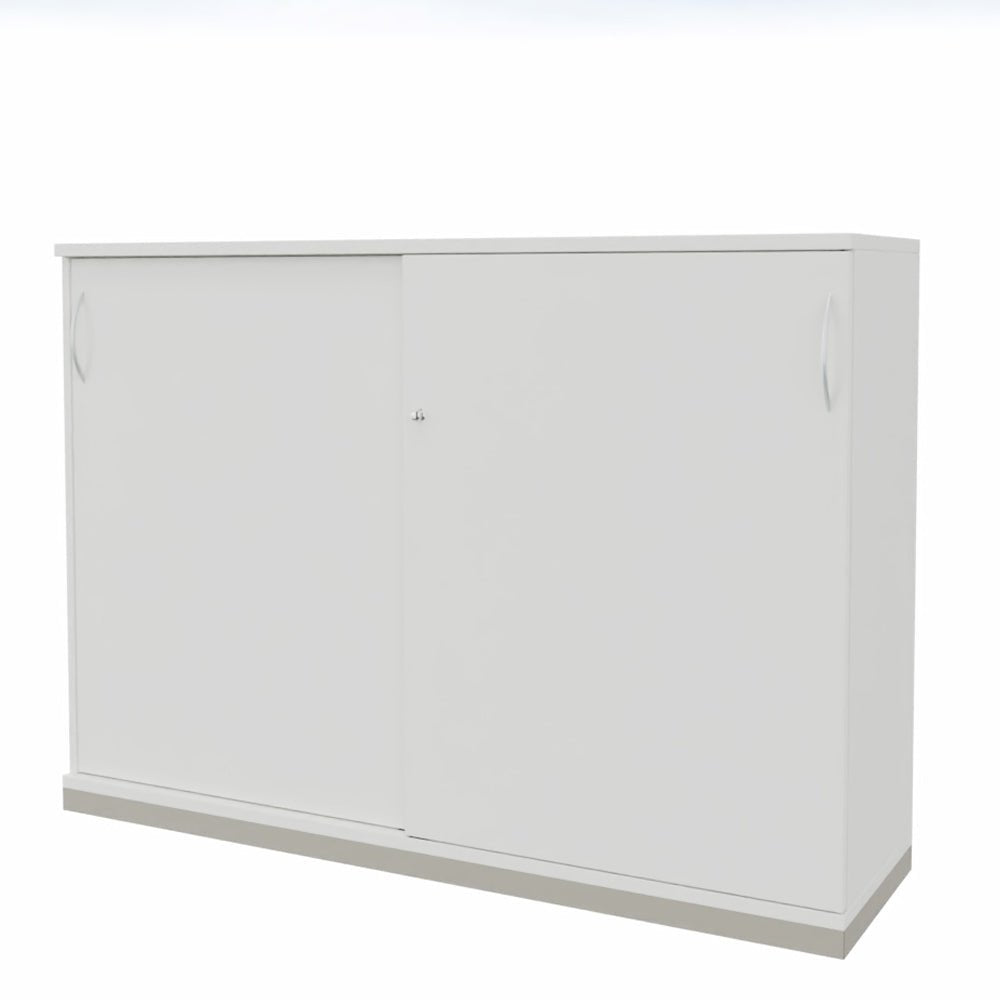 Schiebetürenschrank | Aktenschrank | Sidebord | Büroschrank 3OH x 1600 mm breit + Schrankserie Profi - Büromöbel Plus