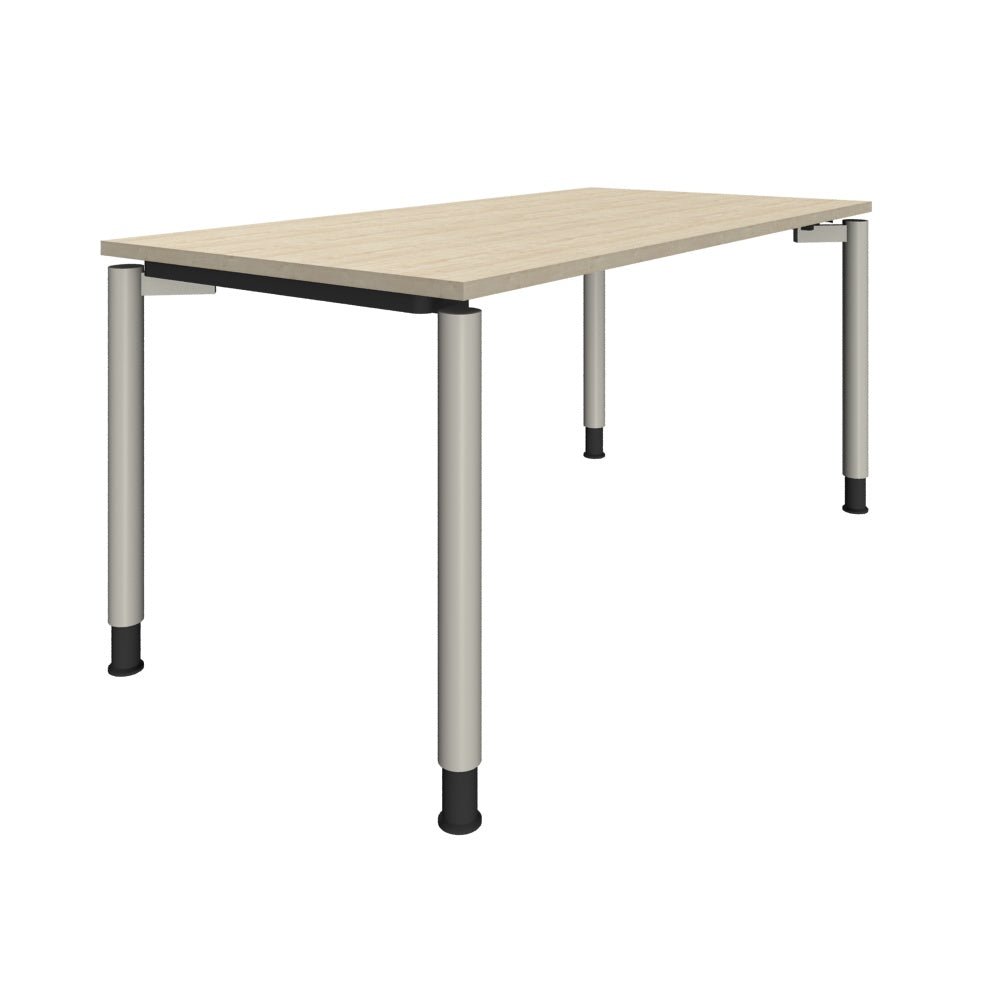 Schreibtisch FM11 Fastline - 4 - Fuß 68 - 82cm höhenverstellbar - Büromöbel Plus - Made in Germany 🇩🇪 - jetzt bestellen - Büromöbel Plus