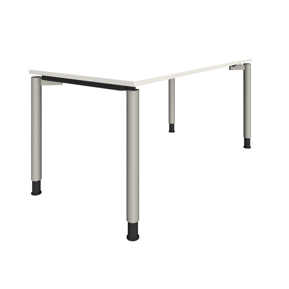 Schreibtisch FM11 Fastline - 4 - Fuß 68 - 82cm höhenverstellbar - Büromöbel Plus - Made in Germany 🇩🇪 - jetzt bestellen - Büromöbel Plus