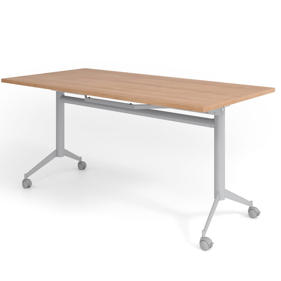 Schreibtisch klappbar - Klapptisch auf Rollen - Büromöbel Plus - Serie EASY 160 x 80 cm - auf Rechnung bestellen und sparen🇩🇪