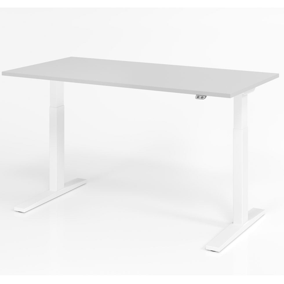 Höhenverstellbarer Schreibtisch EASY -  70 bis 120 cm Arbeitshöhe - 11 Farben - sofort lieferbar🇩🇪 - jetzt auf Rechnung kaufen