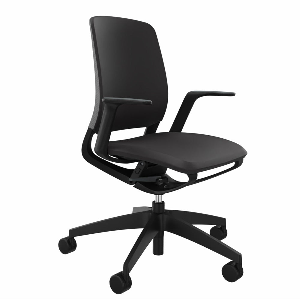 sedus se:motion Farben - Gestell Schwarz | Ergonomischer Bürostuhl | Bestpreis Garantie