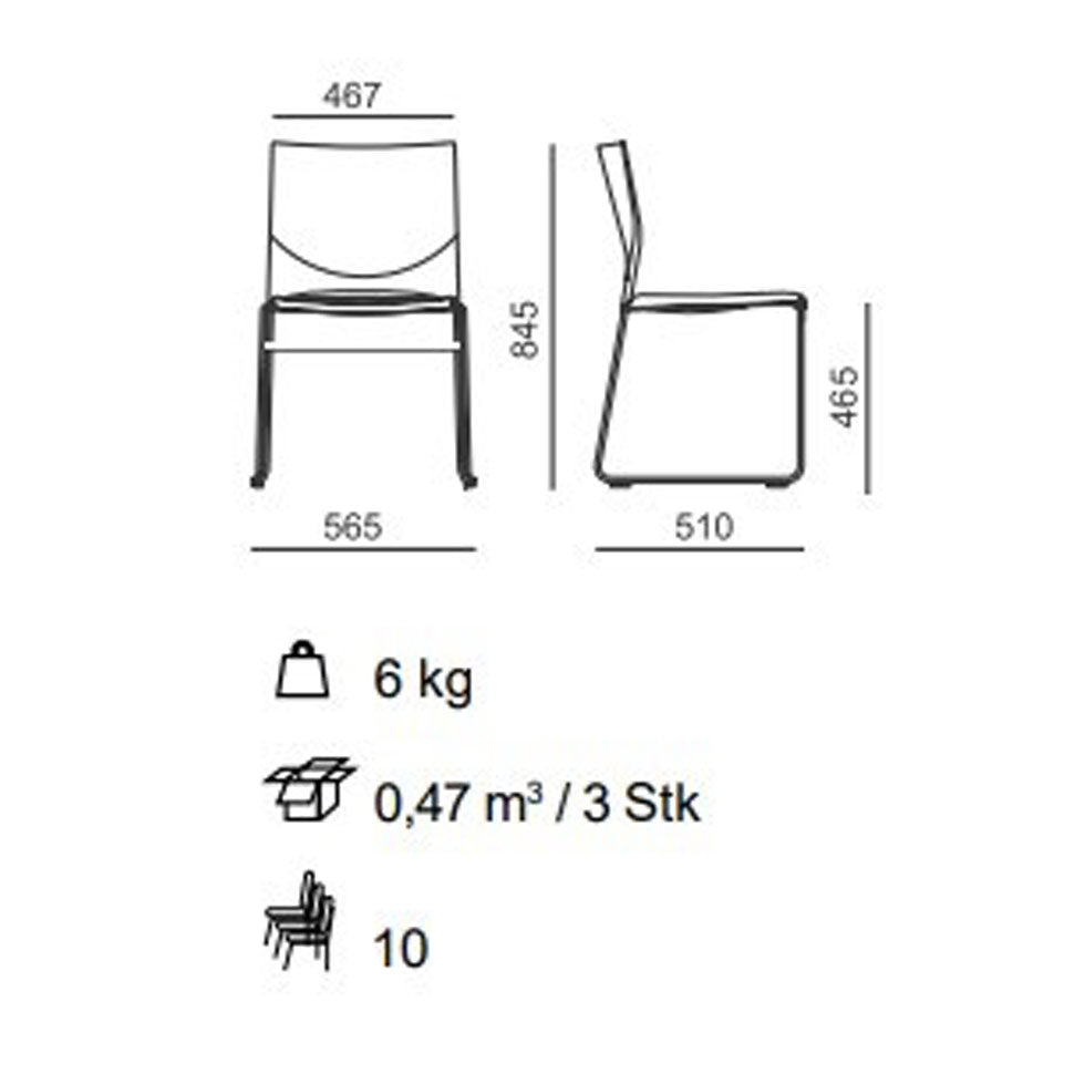 Light Gray Besucherstuhl PLUS 4 - Kufenstuhl - Stuhl mit Armlehnen - Sitzpolster - Auf Rechnung kaufen sitz-gepolstert_9ed70a4f-5aba-4315-9701-352187918832.jpg Büromöbel Plus
