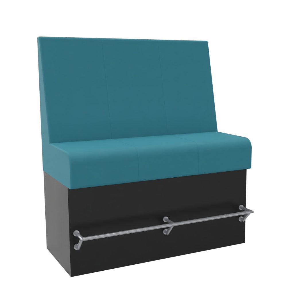 SMV Juke Box Sitzbank | Gastronmie Sitzbank | Kantinen Sitzbank | Brandschutzzertifiziert | schwer entflammbar nach DIN 66084 p-a | B1