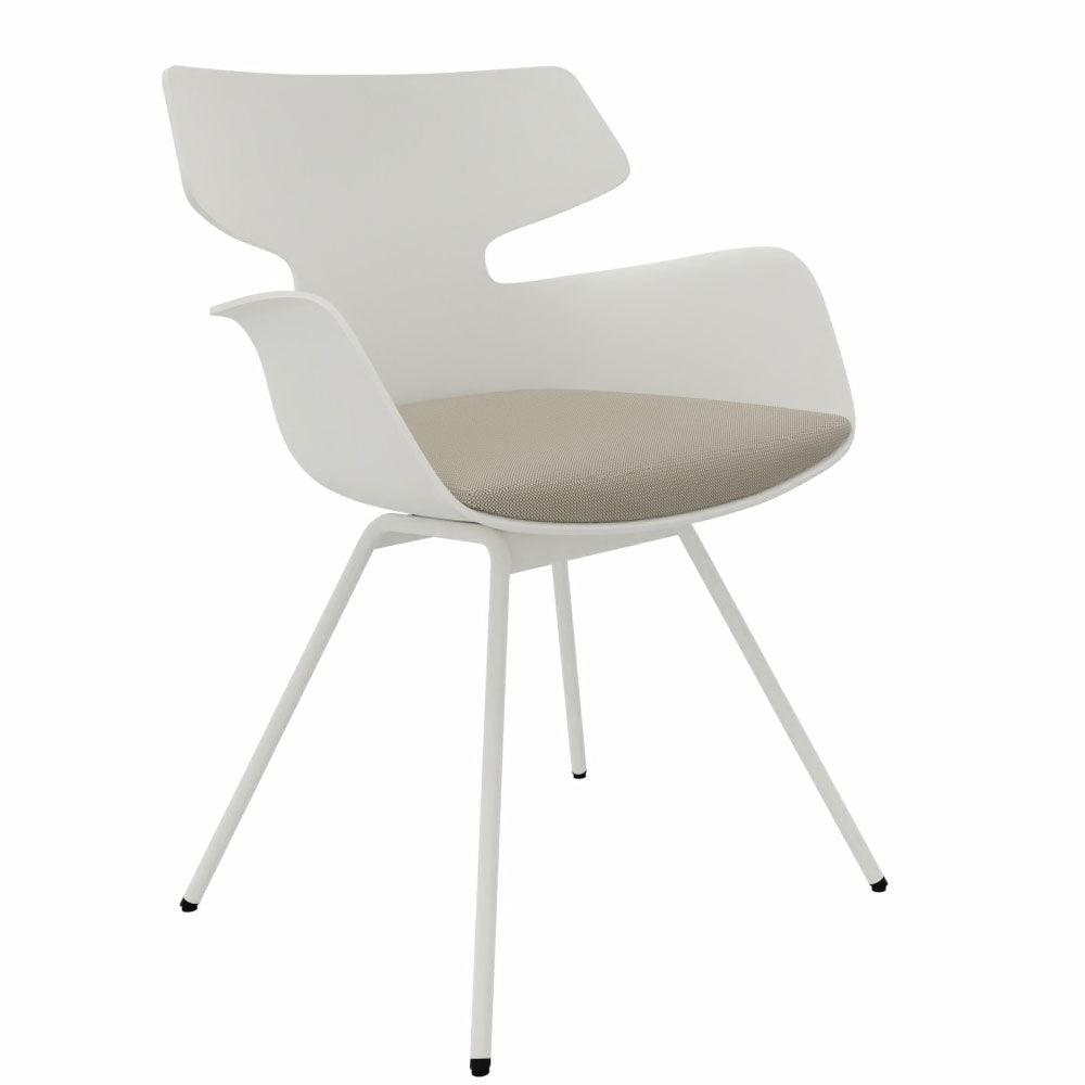 Wiesner Hager bloum mit Sitzpolster | Besucherstuhl | Konferenzstuhl | Design Sessel