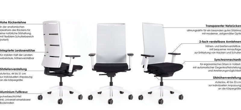 lento-agilis-matrix-ergonomischer-buerostuhl-weiß-test-testurteil-moderner Bürostuhl-büromöbel plus-bürostuhl kaufen